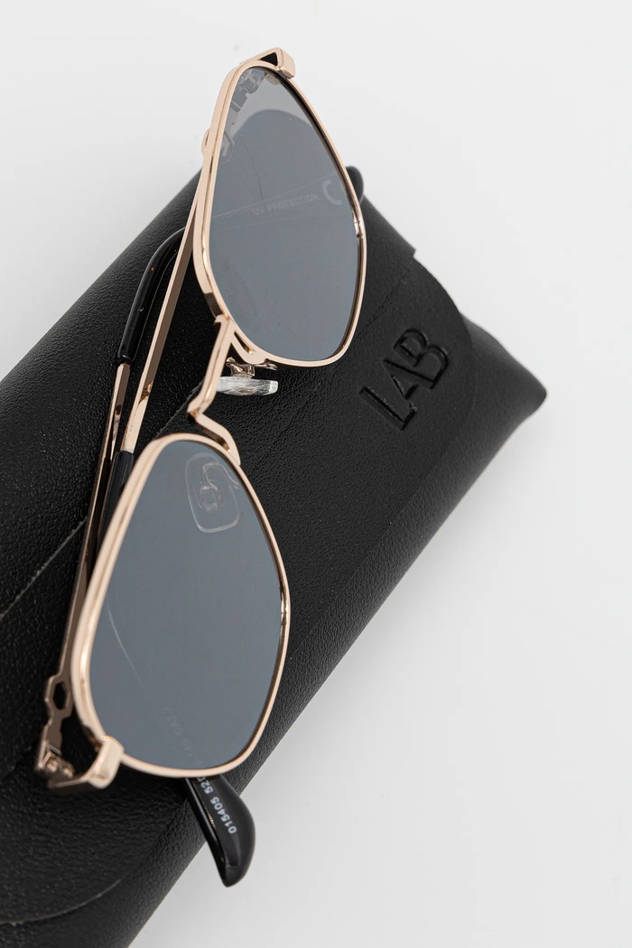 Akcesoria Answear.LAB okulary przeciwsłoneczne 015405.flk srebrny