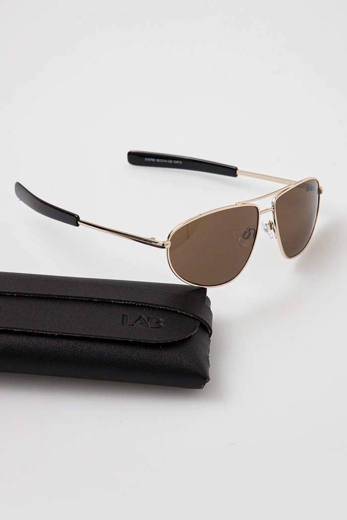 Akcesoria Answear.LAB okulary przeciwsłoneczne 016780.flk brązowy
