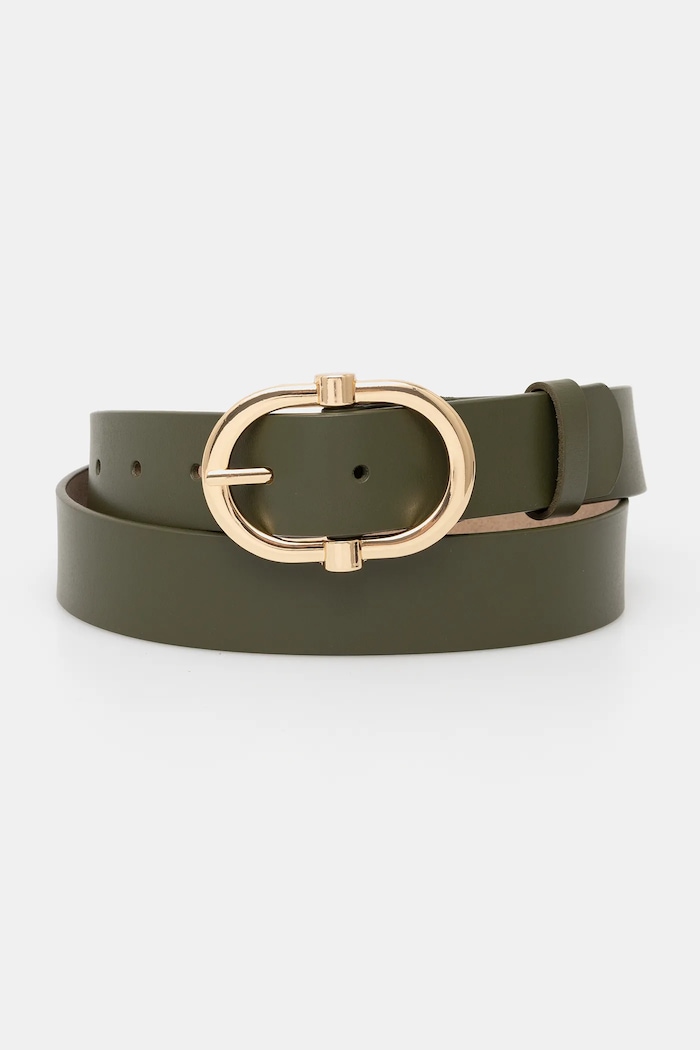 Answear.LAB Answear Lab curea de piele verde 2007.IKK