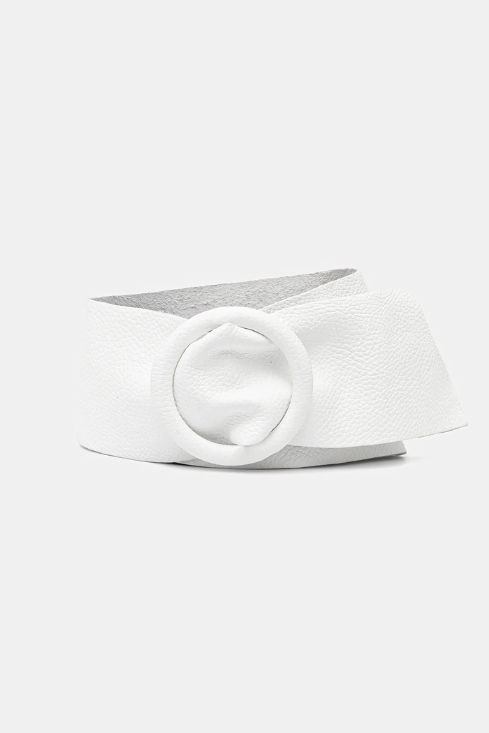 Answear.LAB Answear Lab curea de piele alb F550.liso.hjk