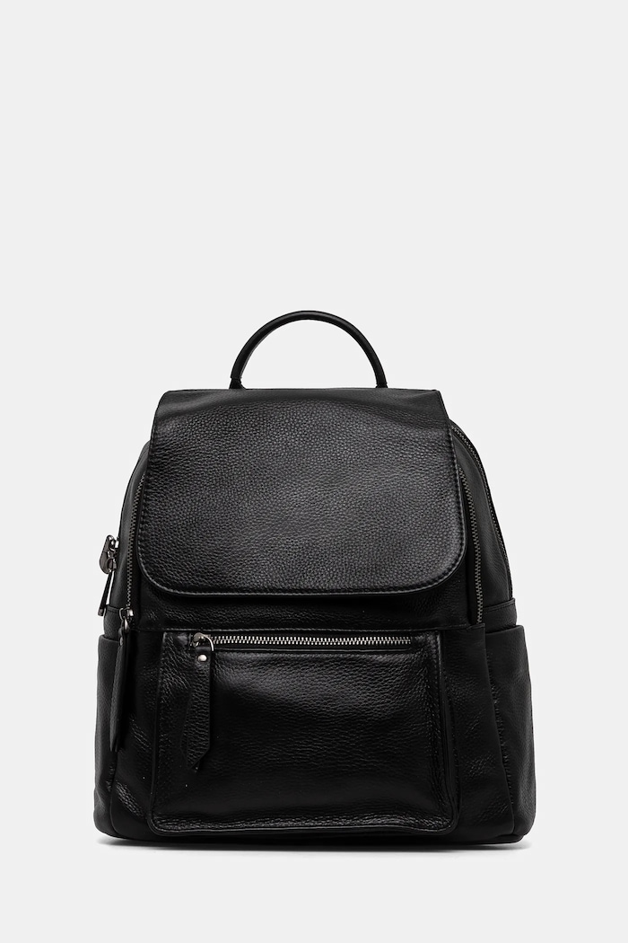 Kožený batoh Answear.LAB elegantní černá 1224.cms