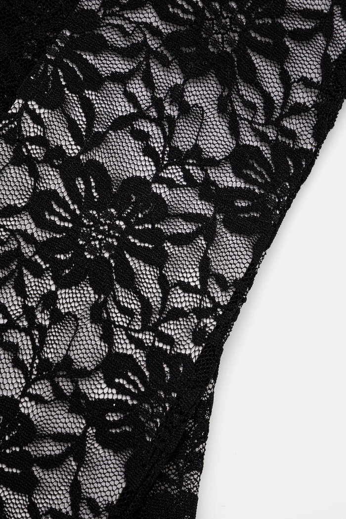 Answear.LAB kesztyűk laceglove.flk fekete WW25