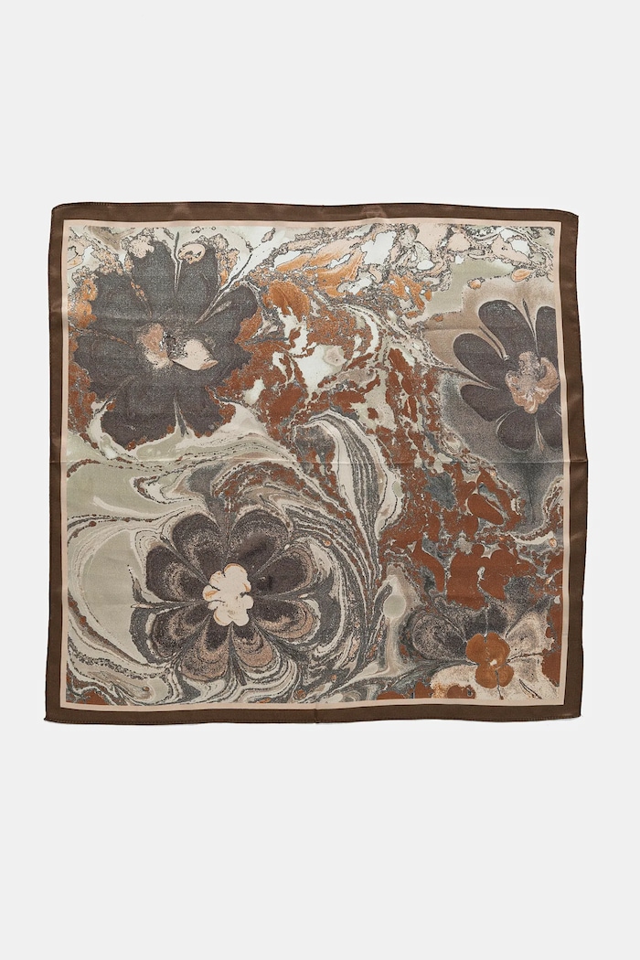 Answear Lab esarfa de matase 1158.cms maro WW25