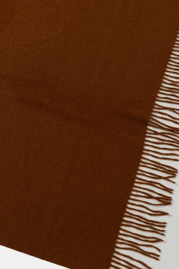 Answear Lab esarfa de lana pashmina1.flk maro WW25