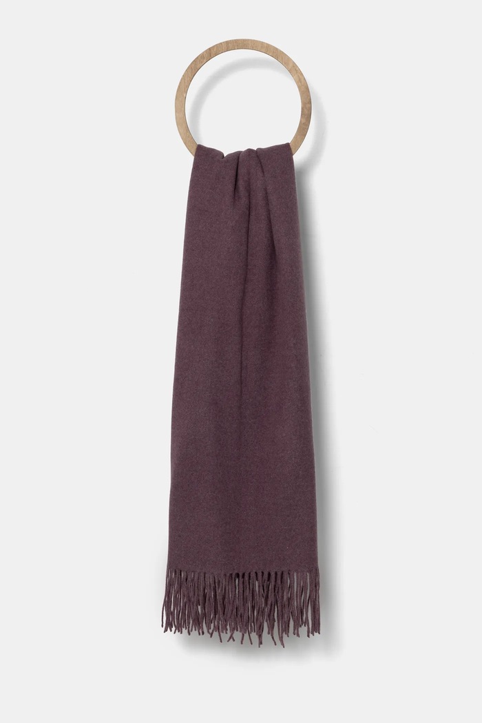 Answear Lab eșarfă de cașmir panza violet qr18.ims
