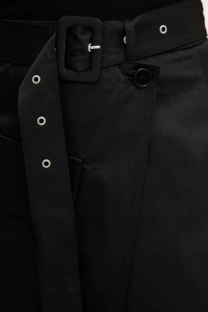 Φούστα Answear.LAB μαύρο b9223.ios