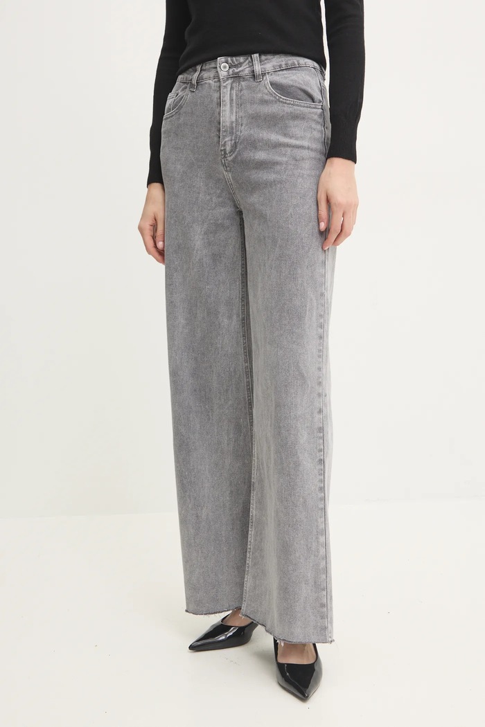 Answear.LAB jeansy szary RD8516.hos