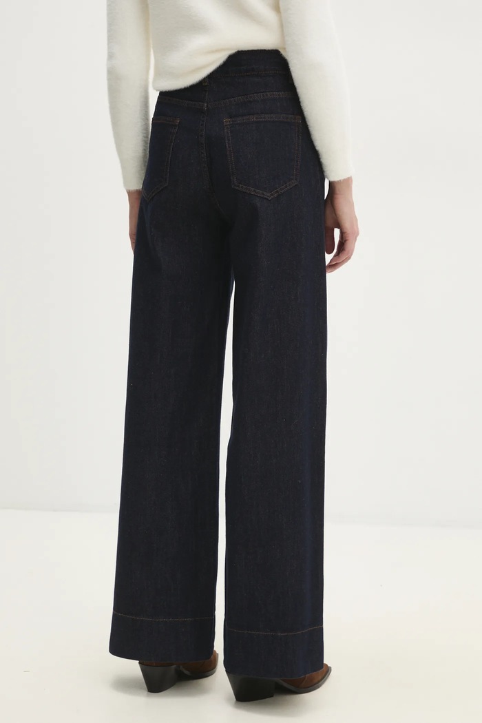 Oblečení Džíny Answear.LAB s21134.ilk námořnická modř