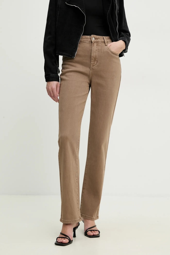 Дънки Answear.LAB кафяв hm5315.4.flk