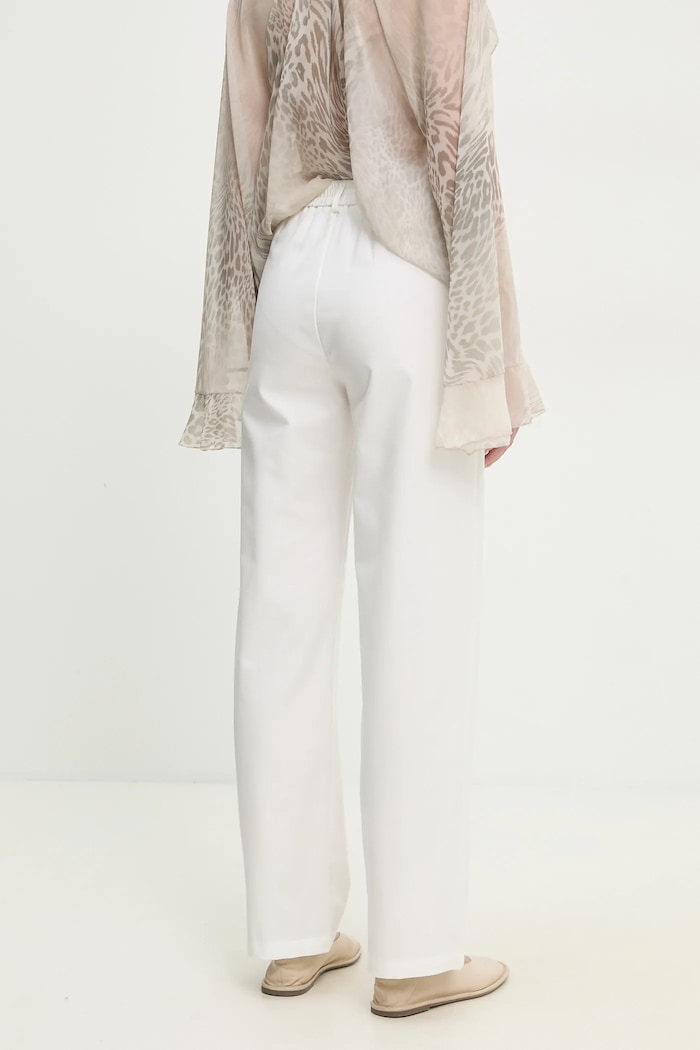 Îmbrăcăminte Answear Lab pantaloni MR21130.hms alb