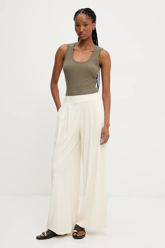 Answear Lab pantaloni 93117.IWK bej WW25