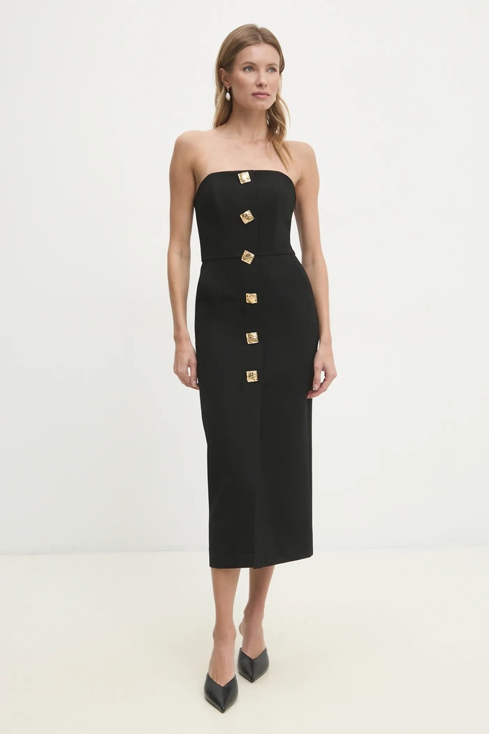 Answear.LAB Answear Lab rochie model1.tos negru WW25