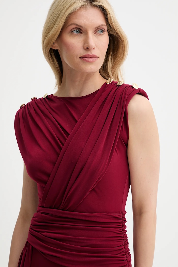 Answear Lab rochie rosu sng.138.tos
