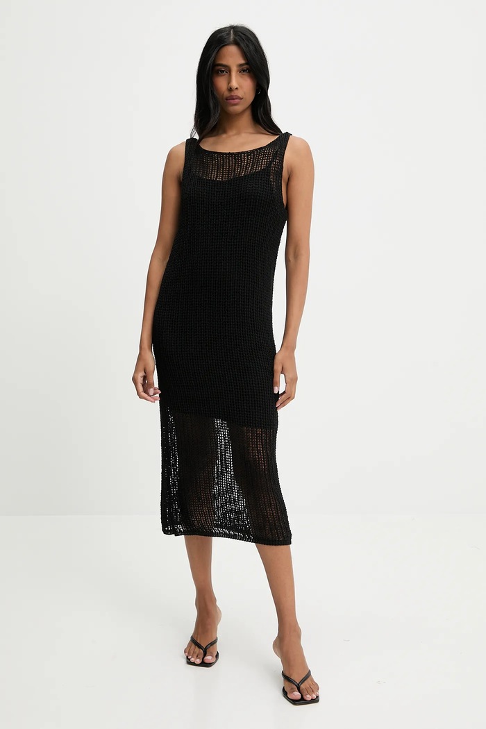 Answear.LAB Answear Lab rochie 90206.tos negru WW25