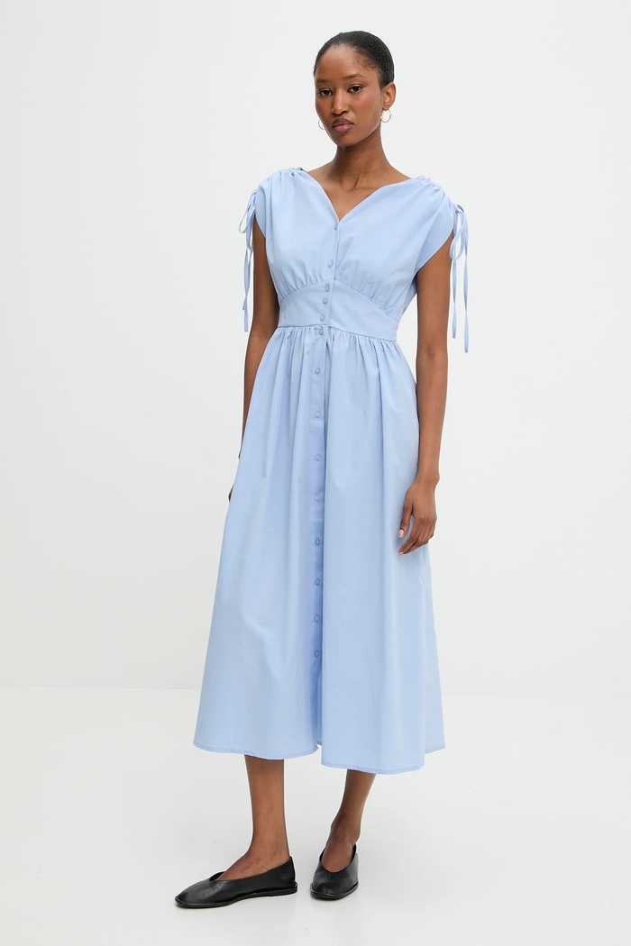 Answear Lab rochie 6486.tos albastru WW25