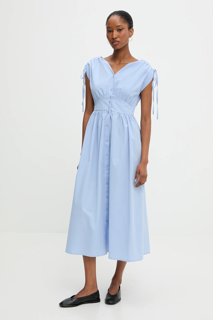 Answear Lab rochie 6486.tos albastru WW25