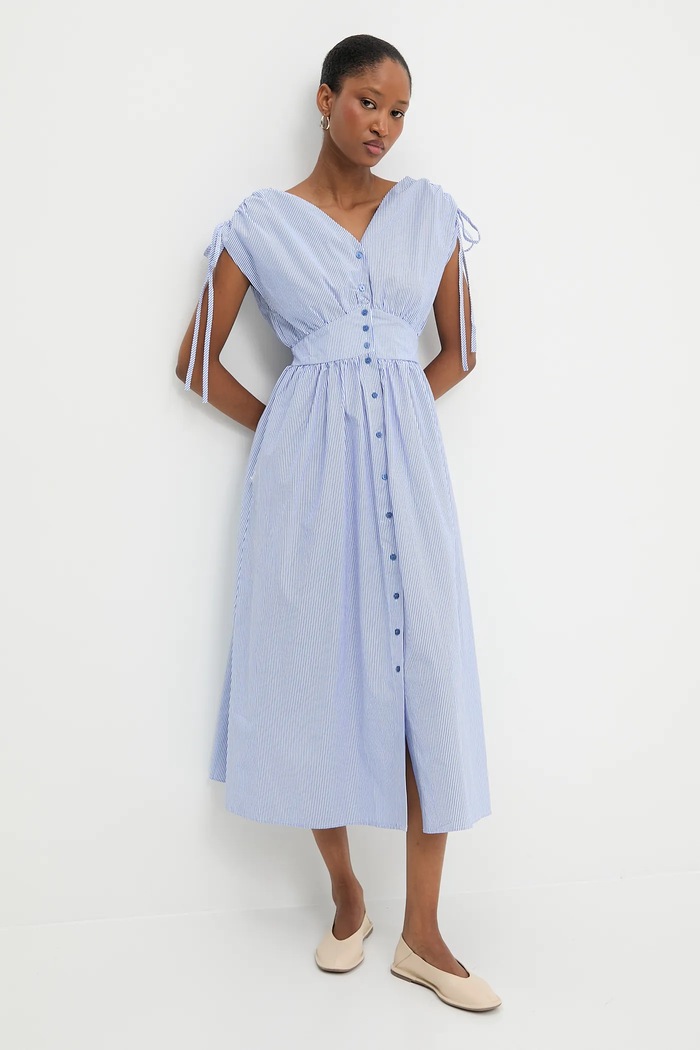 Answear Lab rochie 6486.tos albastru WW25