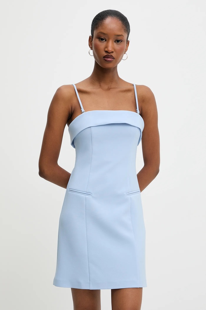 Answear Lab rochie mini albastru 12323.tos