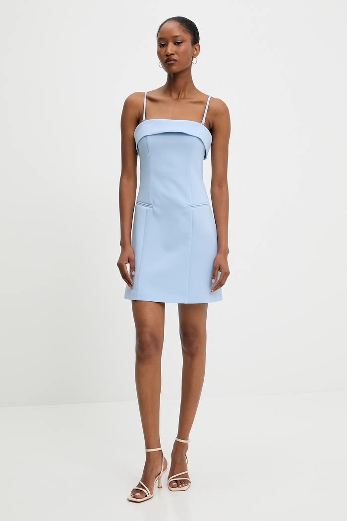 Answear Lab rochie 12323.tos albastru WW25
