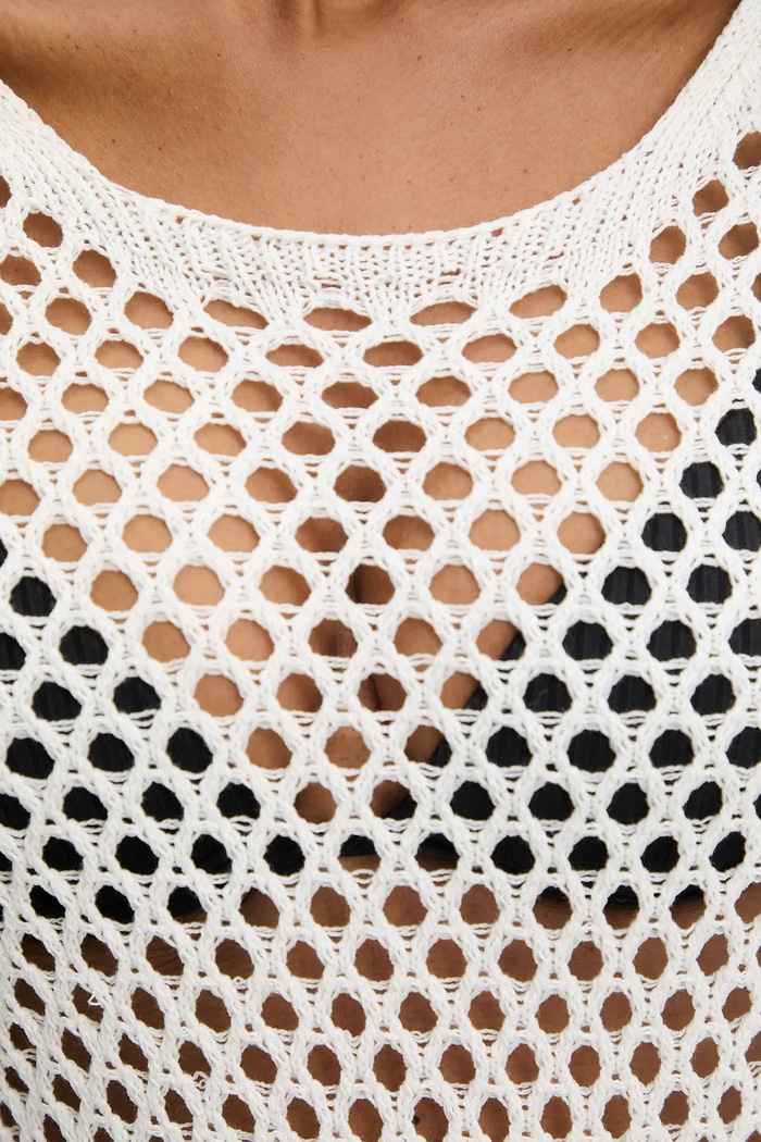 Answear Lab rochie de plaja 241053.tos alb