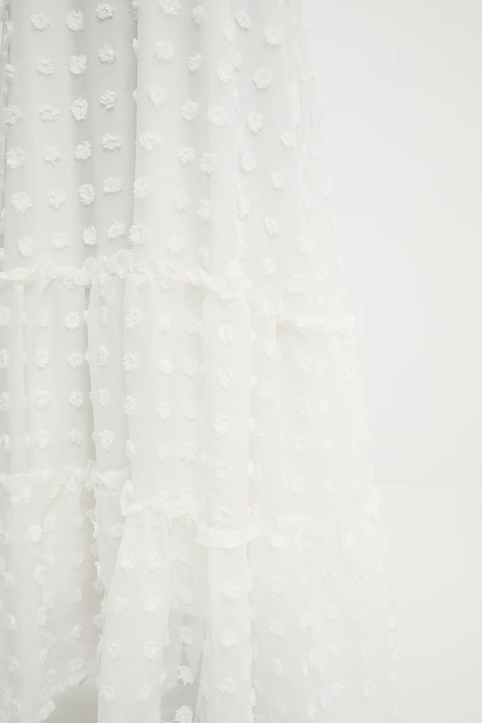 Answear Lab rochie 6010100.tos alb