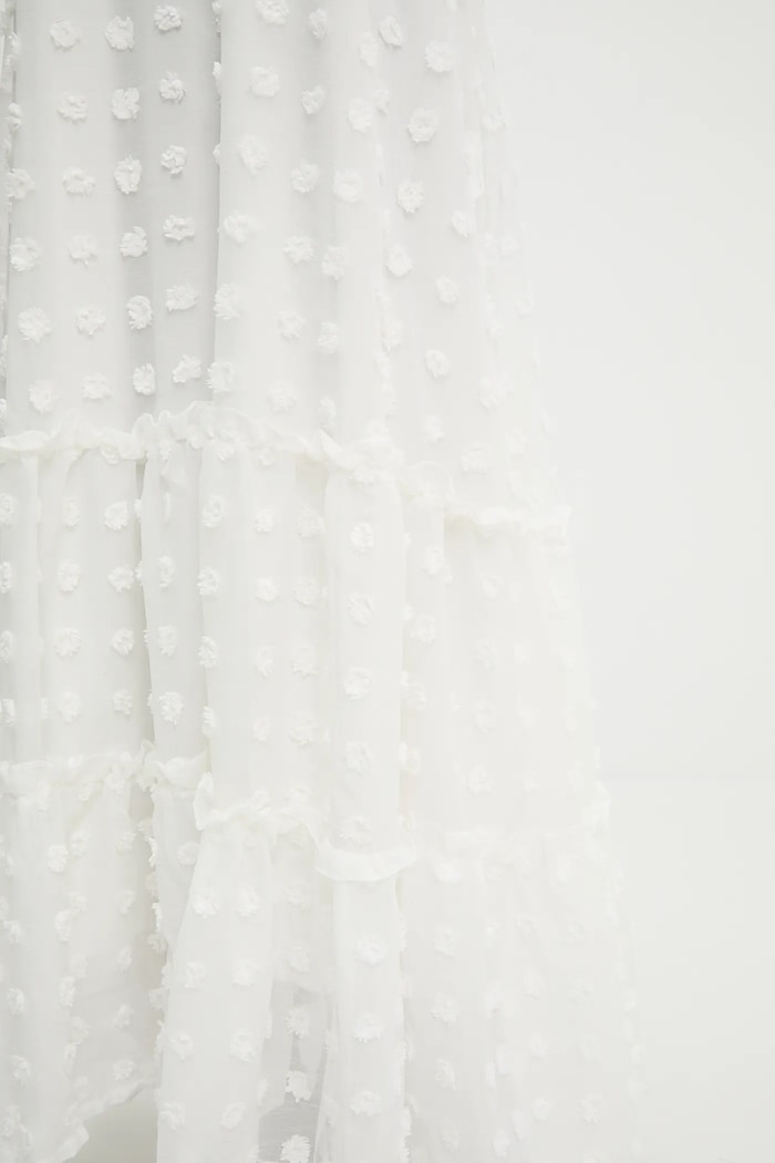 Answear Lab rochie 6010100.tos alb