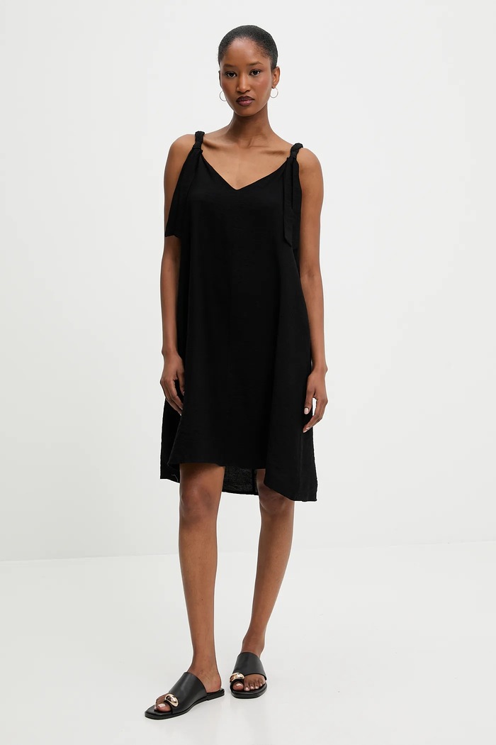 Answear Lab rochie 24240.tos negru WW25