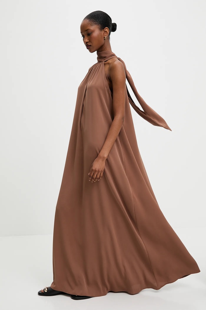 Answear.LAB Answear Lab rochie 390.tos maro WW25