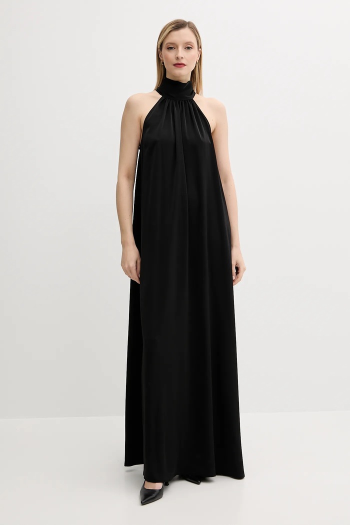 Answear Lab rochie 390.tos negru WW25
