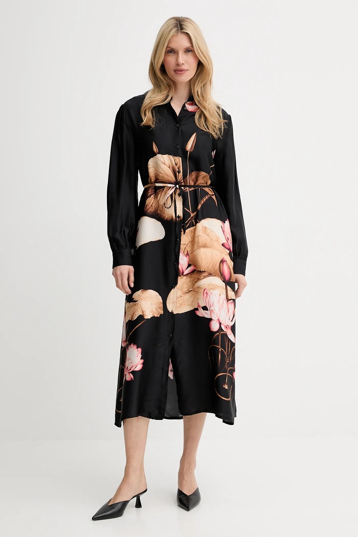 Answear Lab rochie 3984.iak negru WW25