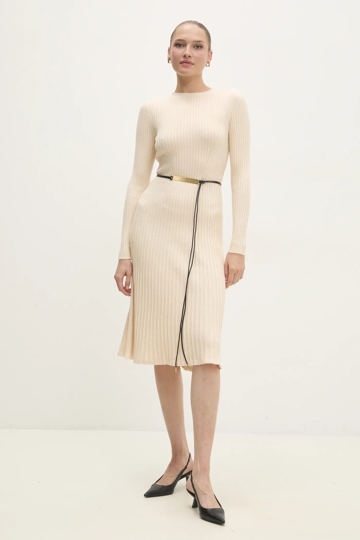 Answear Lab rochie mini bej 5149.HWK