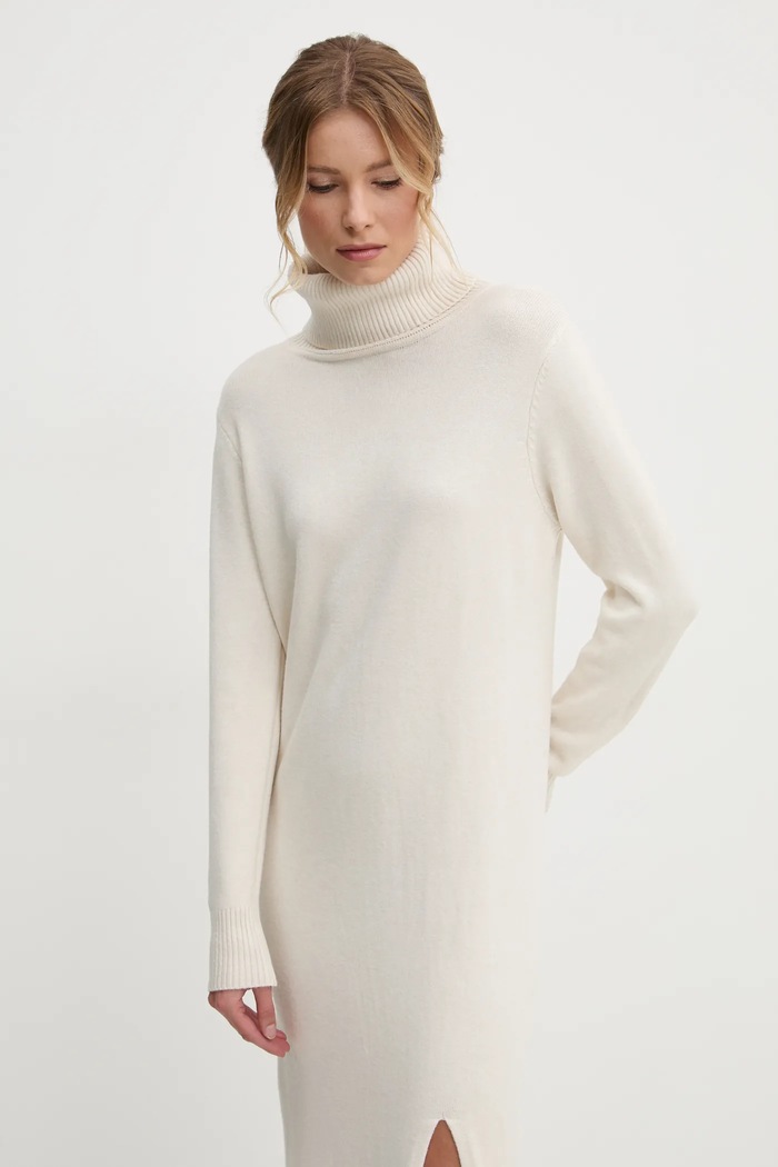 Answear Lab rochie bej AC19267.hos