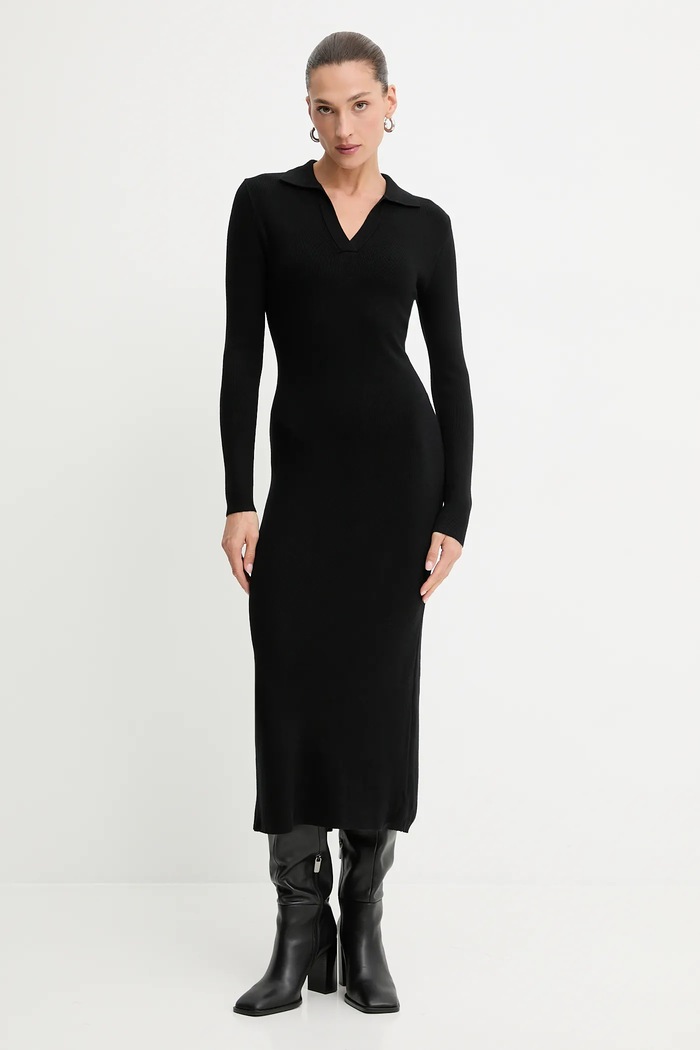 Answear.LAB Answear Lab rochie hl044.ims negru WW25