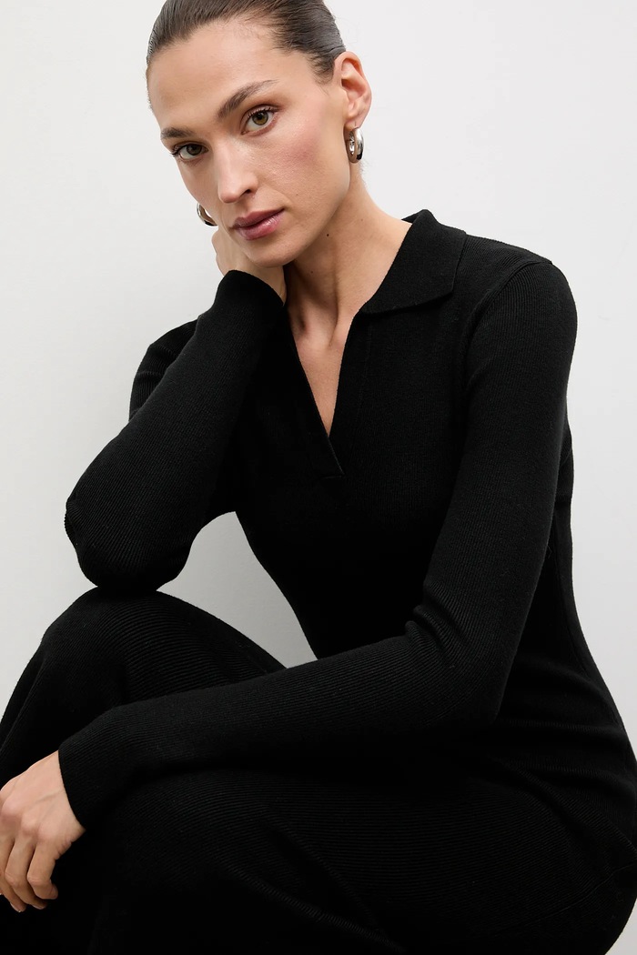 Answear Lab rochie Answear.LAB negru hl044.ims