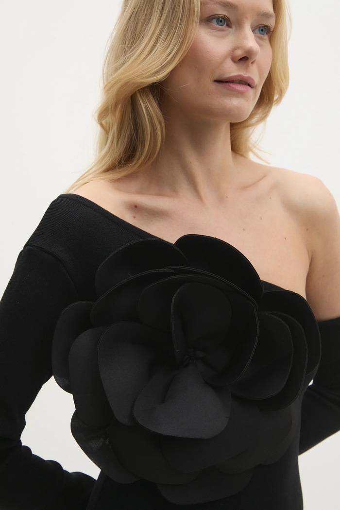 Answear Lab rochie Answear.LAB MCY05545.cms negru