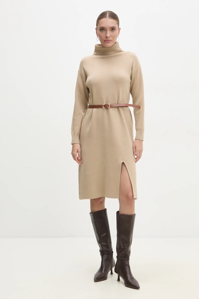 Answear Lab rochie 1079.hms bej WW25