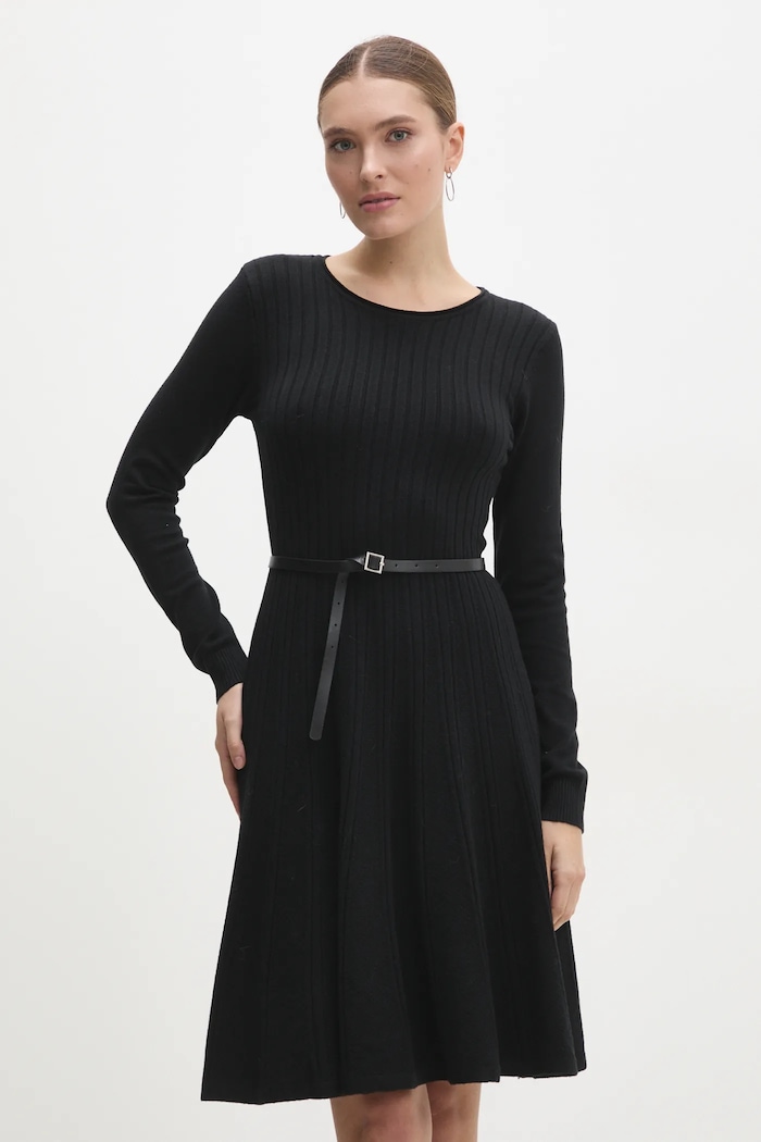 Answear.LAB sukienka casual czarny 5140.hms