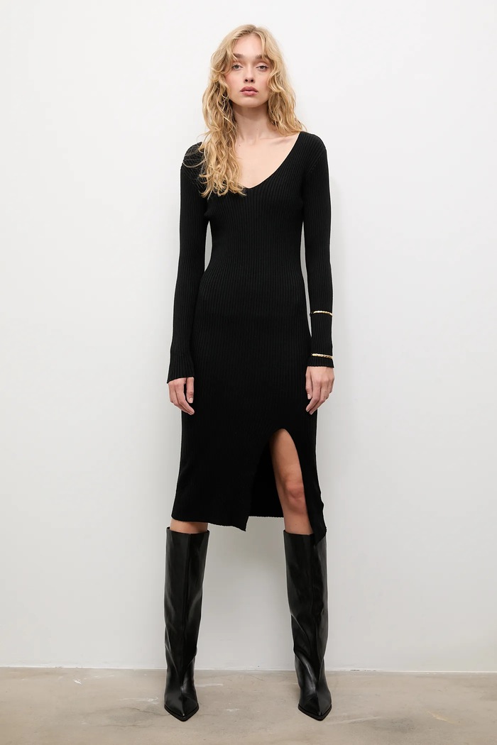 Answear.LAB Answear Lab rochie negru C3307.B.HWK