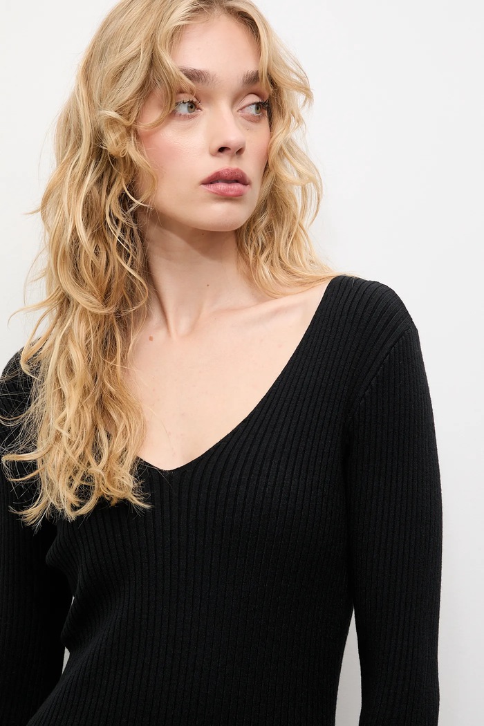 Answear Lab rochie Answear.LAB C3307.B.HWK negru