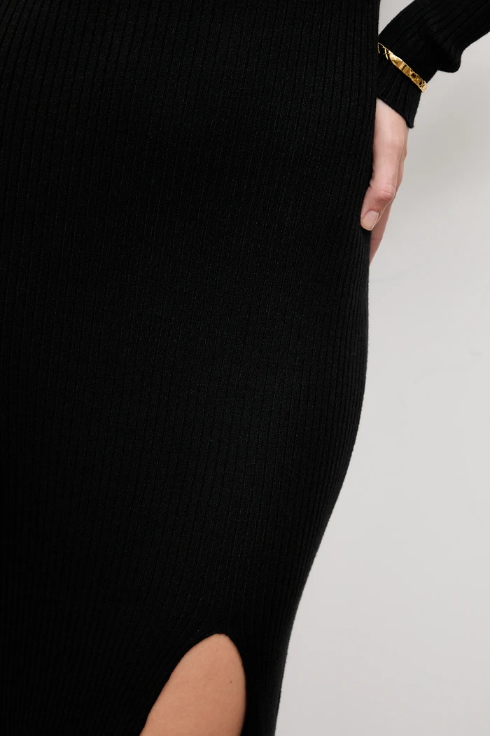 Answear Lab rochie Answear.LAB negru C3307.B.HWK
