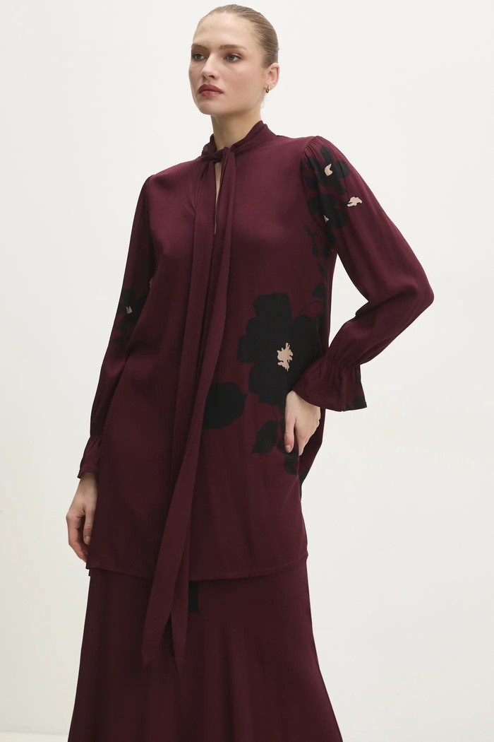 Answear Lab rochie legat rosu 92766.IKK