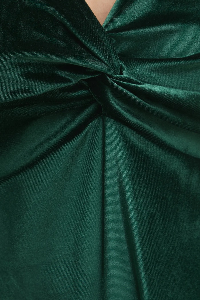 Answear Lab rochie de catifea 92795.IKK verde