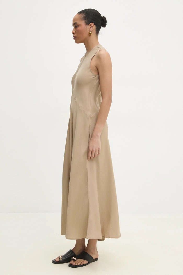 Answear Lab rochie bej b9806.ios