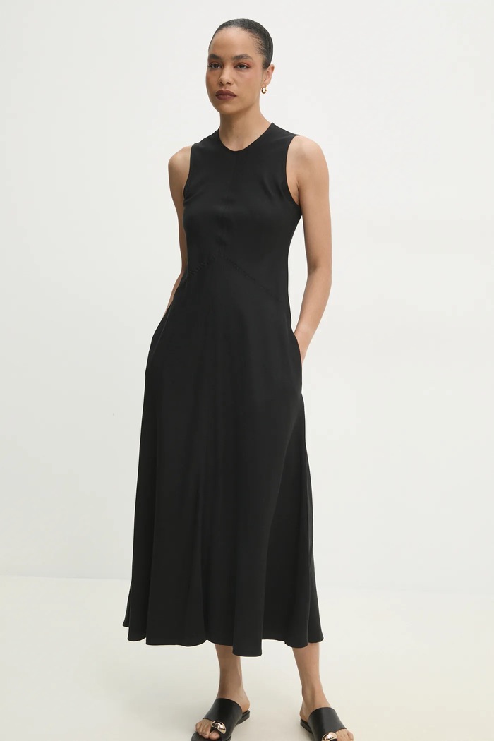 Answear Lab rochie b9806.ios negru WW25