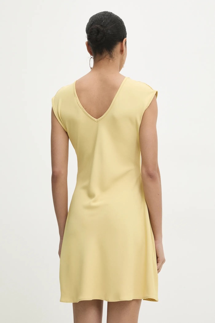 Îmbrăcăminte Answear Lab rochie 93023.ios galben