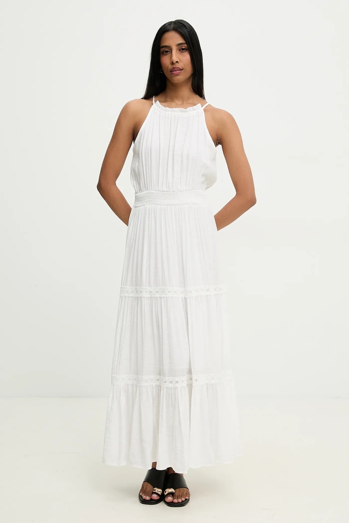 Answear.LAB sukienka casual biały NL245902.ums