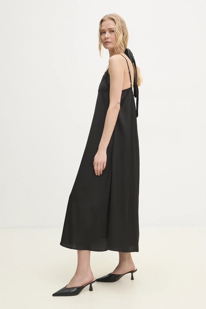 Answear Lab rochie MR21333.hlk negru WW25