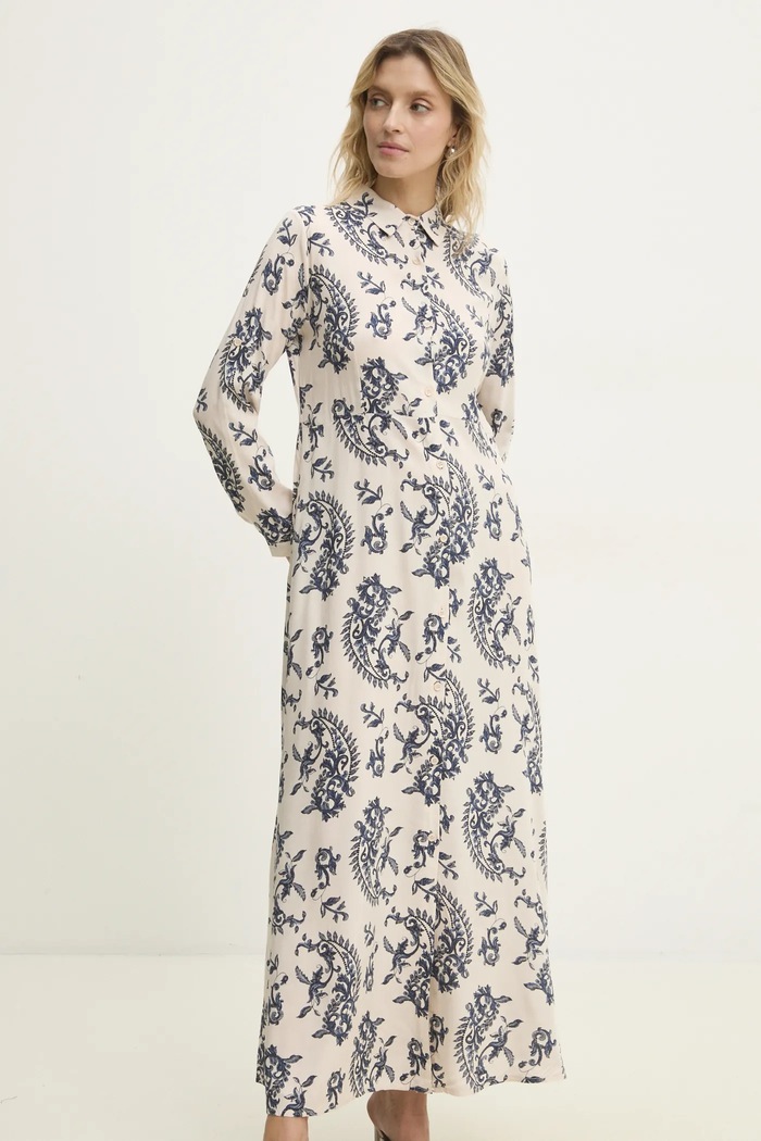 Answear.LAB Answear Lab rochie B720327.hms bej WW25