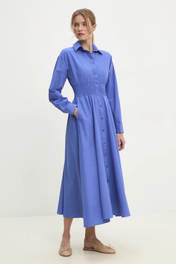 Answear.LAB sukienka 6851.1TWK granatowy WW25