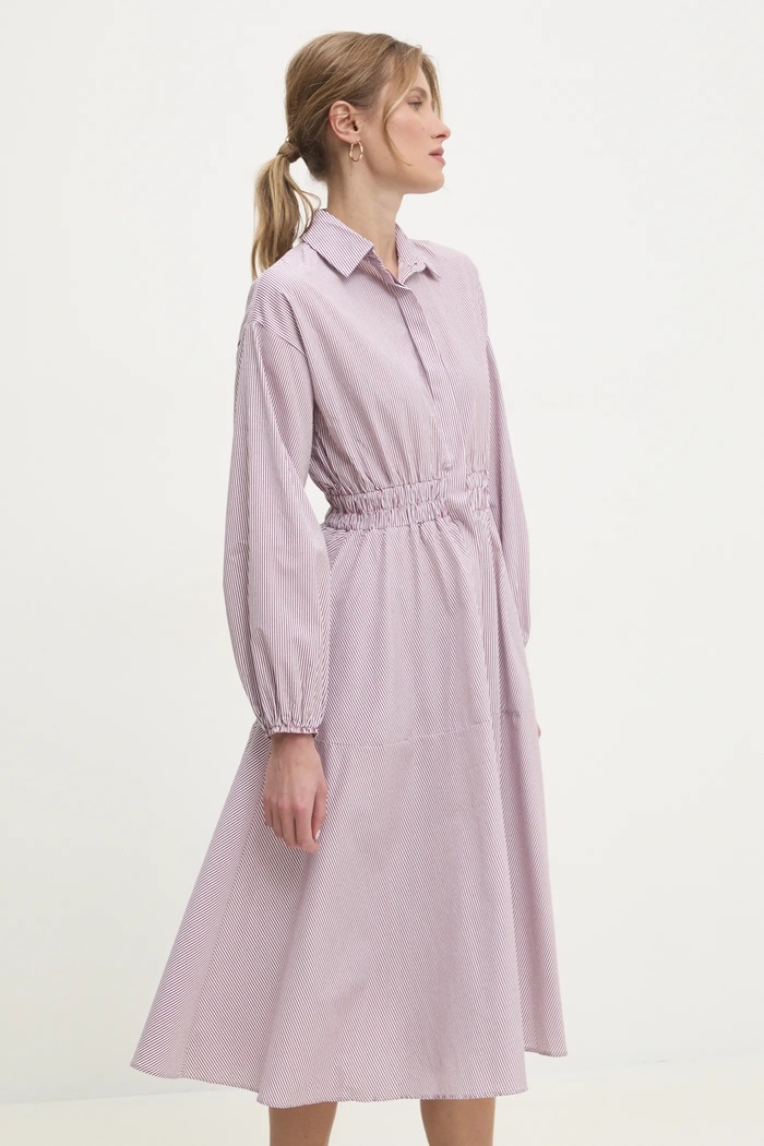 Answear.LAB sukienka casual bordowy 6813.TWK